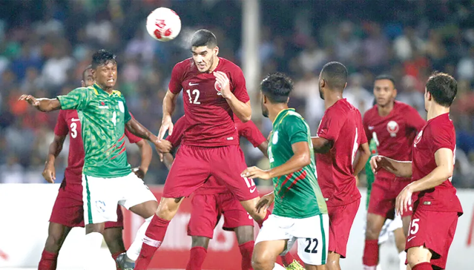 Men’s Football team out of Bangladesh delegation