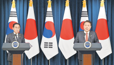 Kishida says his 'heart aches' over Korea's colonial-era suffering