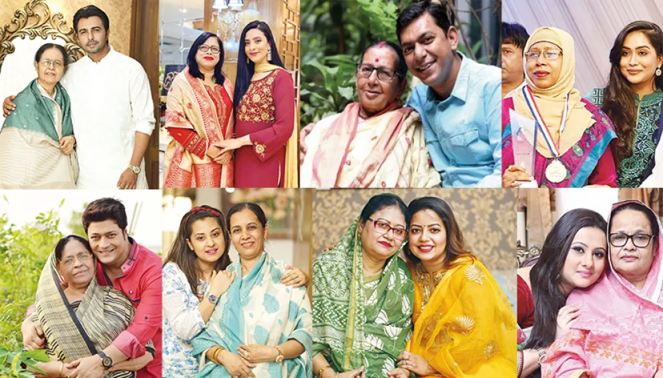 Celebrities showing love towards mother