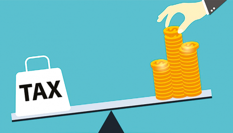 Tax to GDP ratio in historical context 