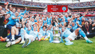 Guardiola eyes treble after FA Cup triumph