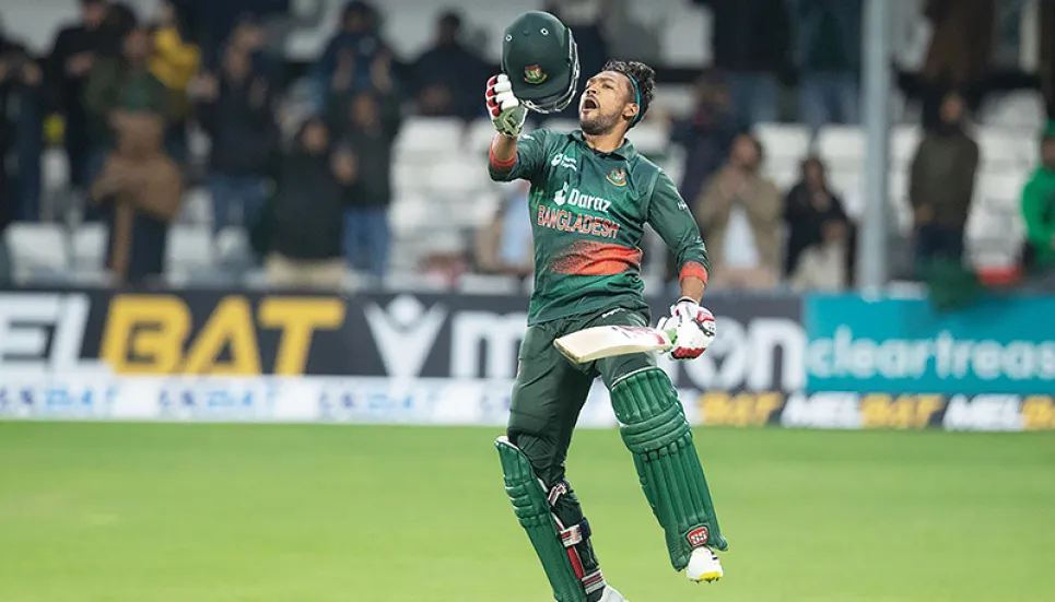 Najmul nominated for ICC Player of the Month
