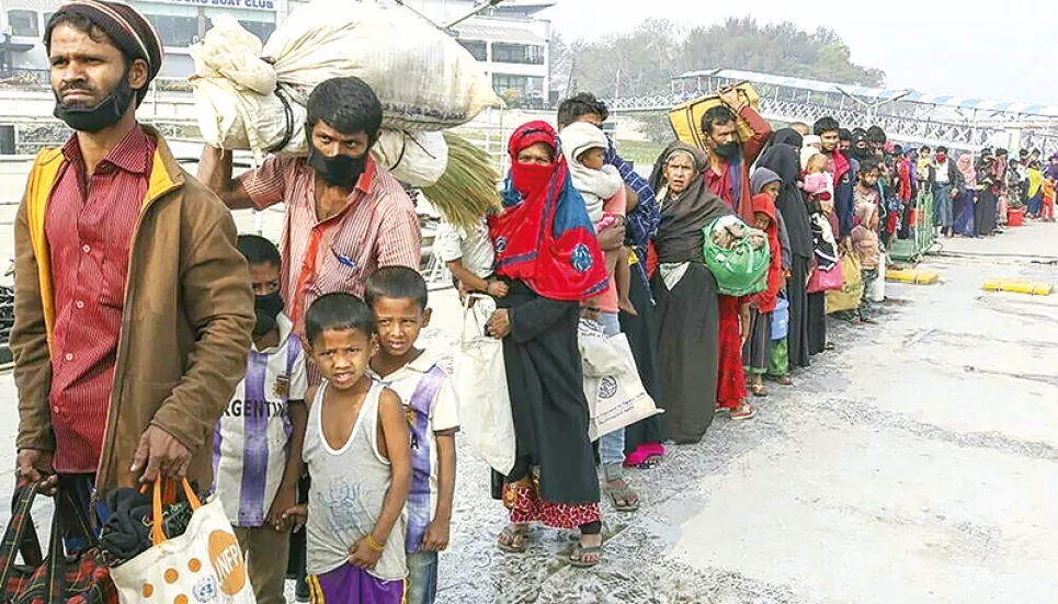 Bangladesh promises no forced return of Rohingya refugees: UN