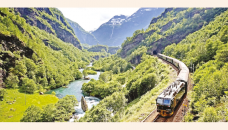 Highest rail route in northern Europe