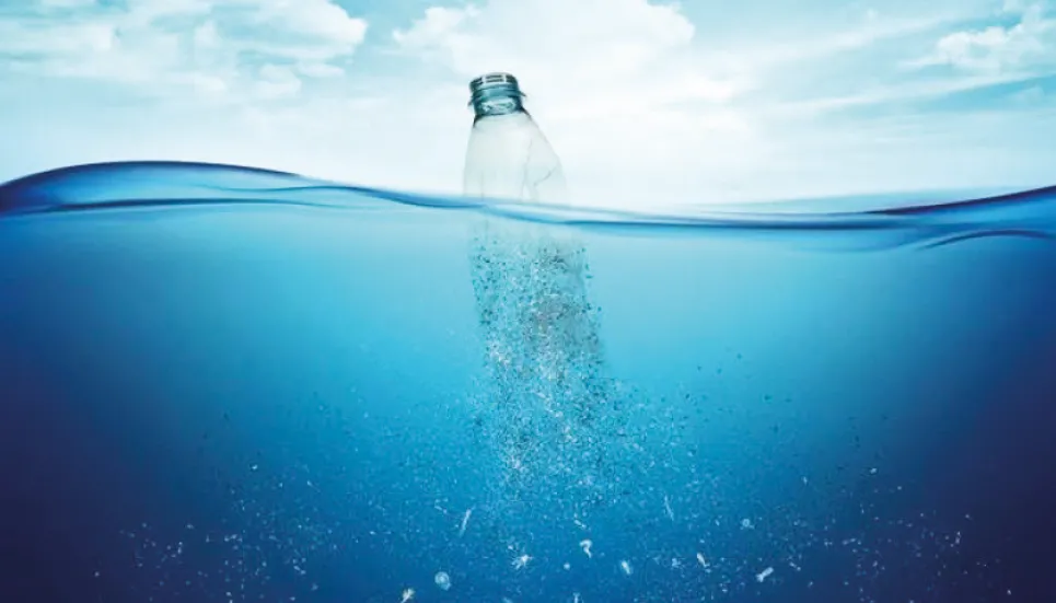Bottled water contains hundreds of thousands of plastic bits