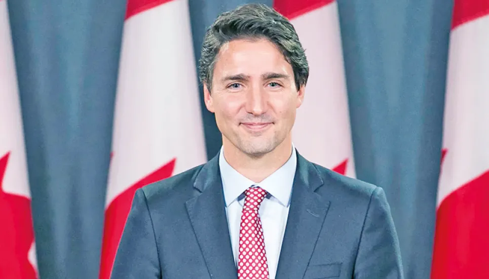 Canadian PM Justin Trudeau visits Kyiv