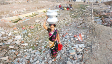 Dhaka dwellers face water crisis amid power cuts