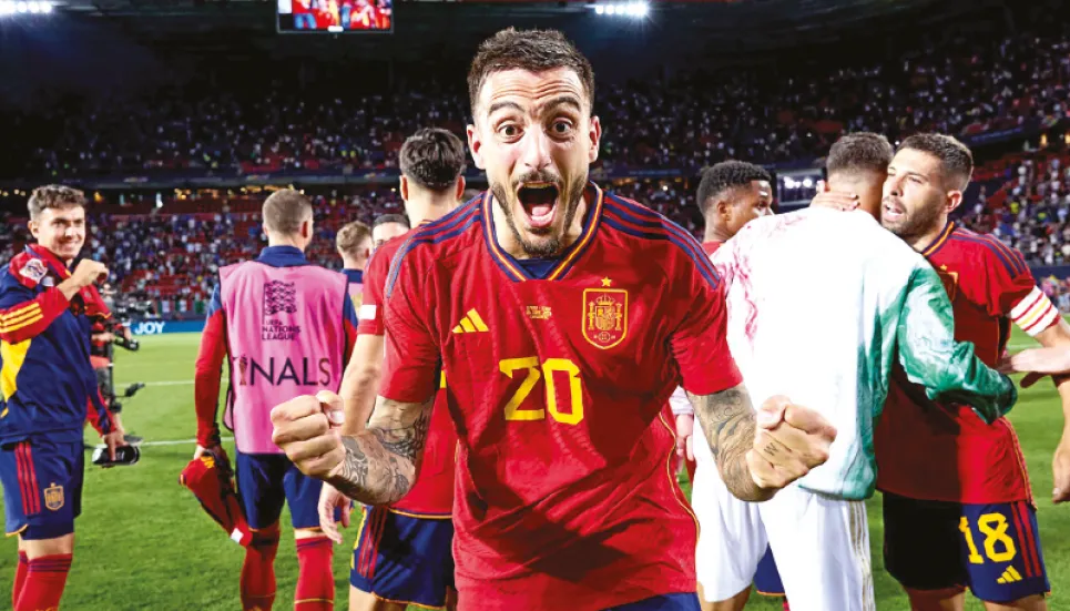 Spain strike late against Italy to reach Nations League final