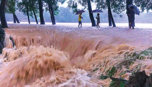 322mm rainfall recorded in Sunamganj