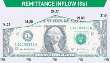 Remittance inflow hits record high in June