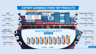 Exports up 6.6% defying economic headwinds