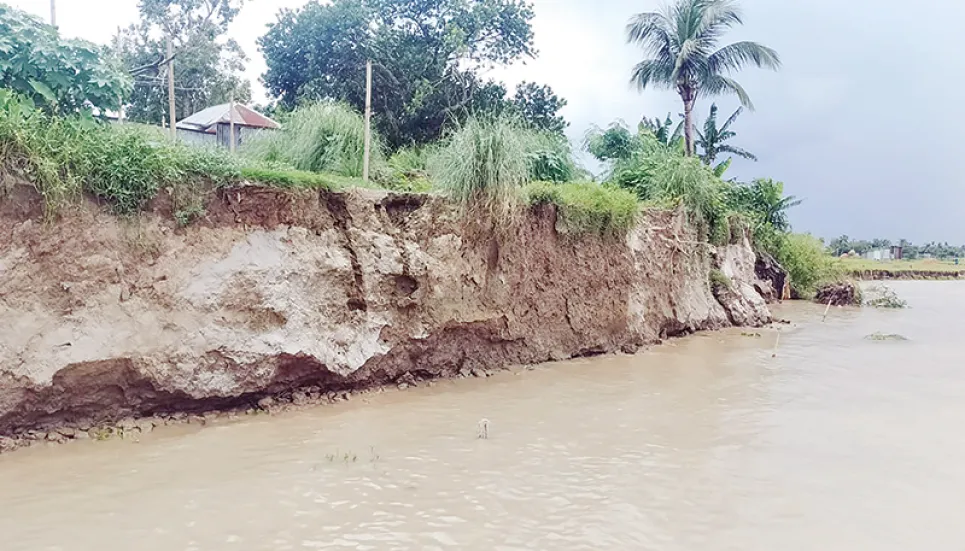 Padma, Madhumati erosion threatens Rajbari