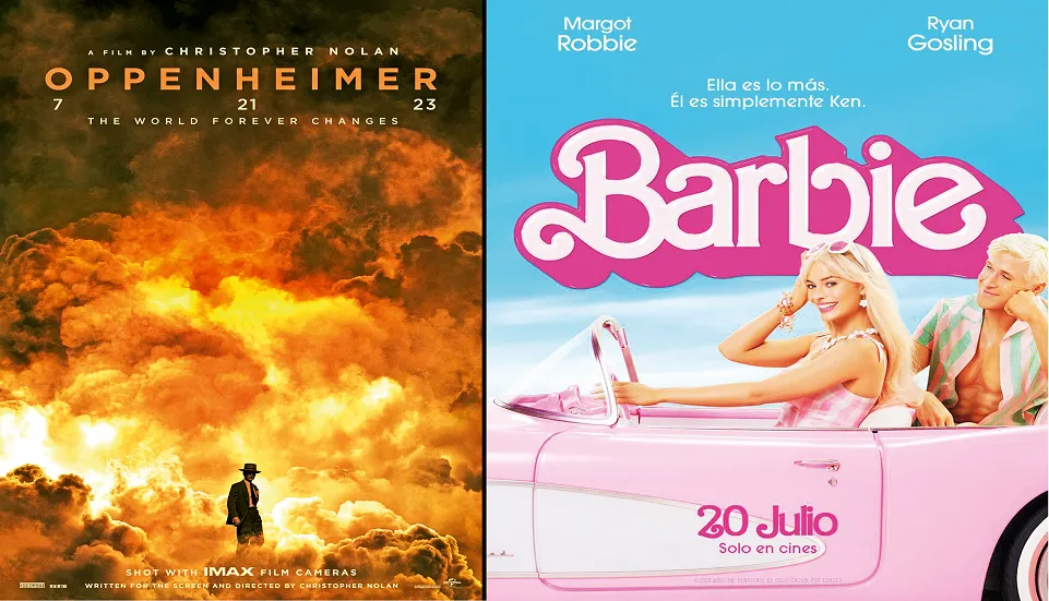 'Barbie' and 'Oppenheimer' smash box office records with $400 million opening weekend