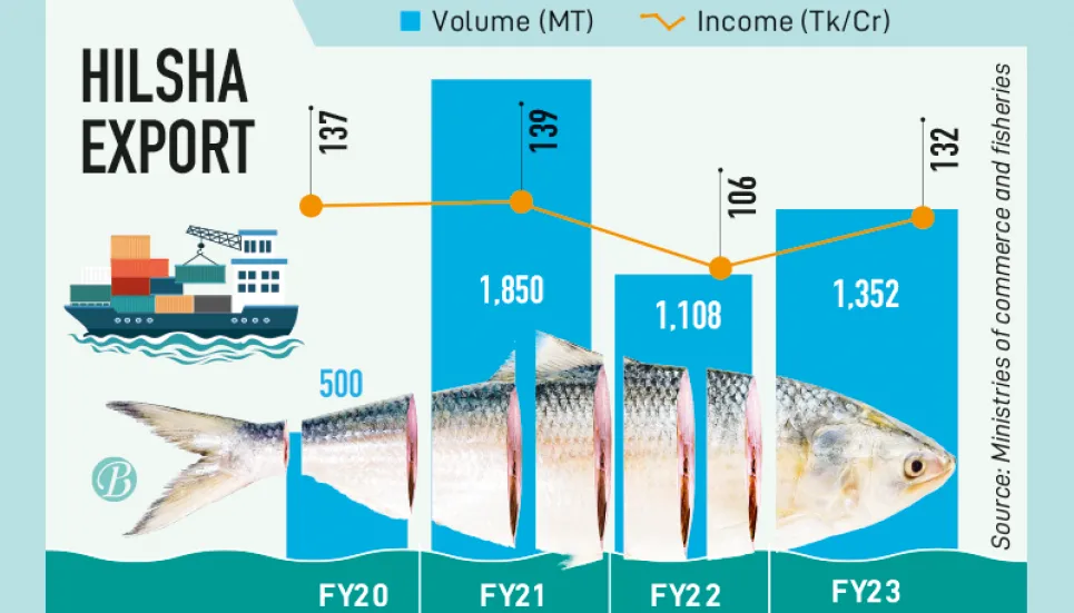 Indian traders seek higher Hilsa supply from Bangladesh