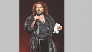 Accused of rape, Russell Brand speaks of 'distressing' week