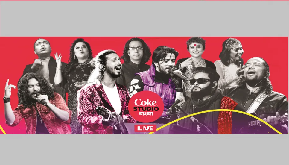 100 musicians set to dazzle Coke Studio Bangla Concert