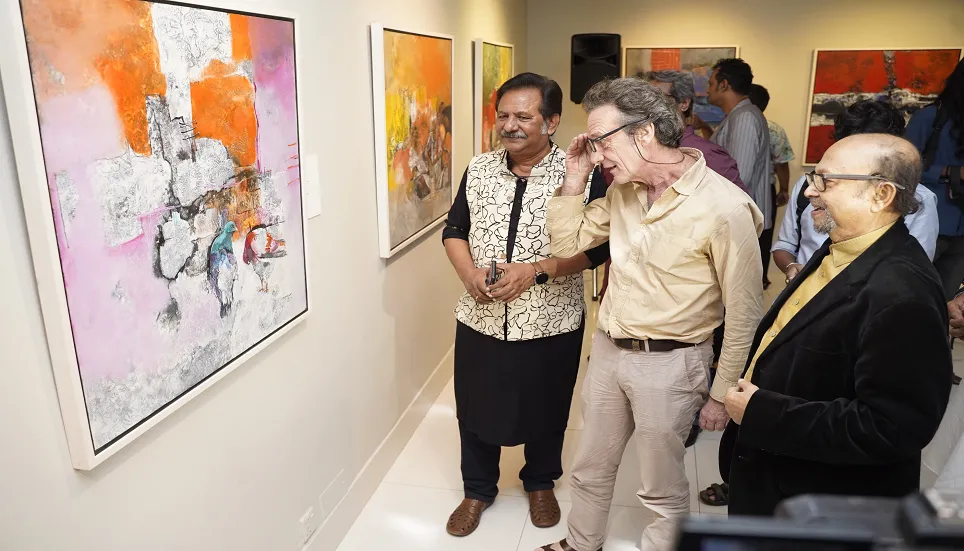 Anupam’s solo art show ‘Poetrimage’ begins at AFD