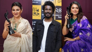 Three Bangladeshi actors shine at Filmfare Awards Bangla