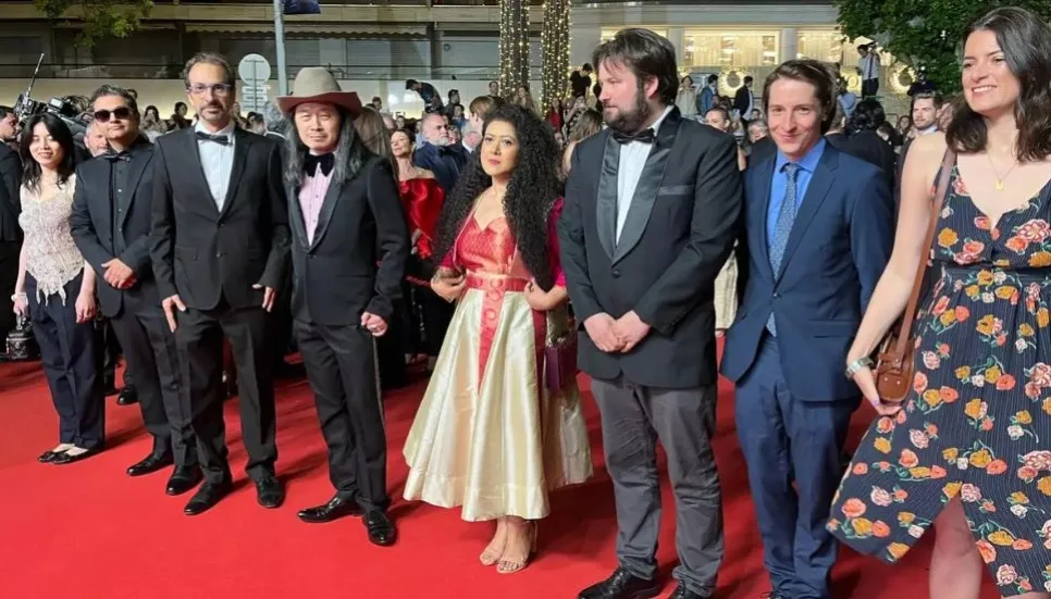 Bangladeshi critic Reeti walks Cannes Red Carpet as a FIPRESCI jury