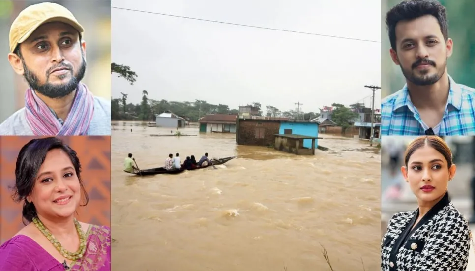 Entertainment industry stands united in flood relief