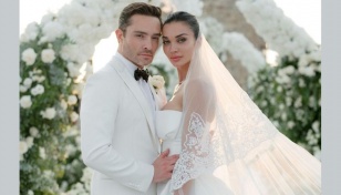 Amy Jackson, Ed Westwick tie the knot