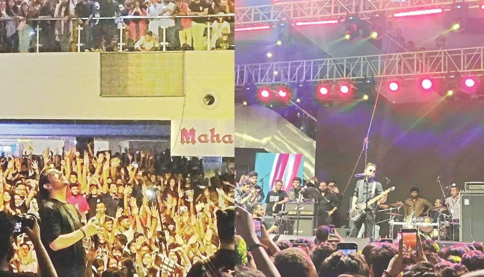 Pakistan's iconic pop-rock band Jal mesmerises Dhakaites