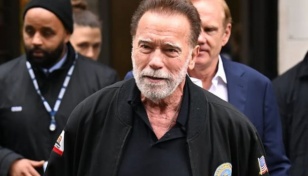 Schwarzenegger held over luxury watch at Munich airport