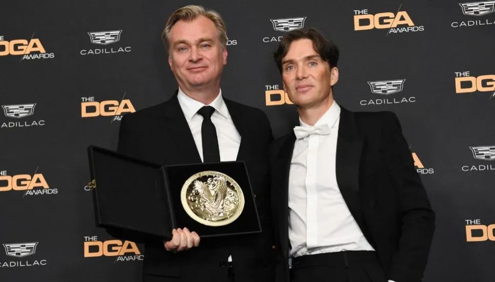 Christopher Nolan wins top prize for 'Oppenheimer'