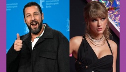 Adam Sandler admits feeling starstruck around Taylor Swift