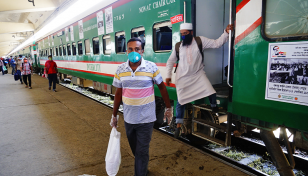 Trains to run with 50% passengers from Saturday