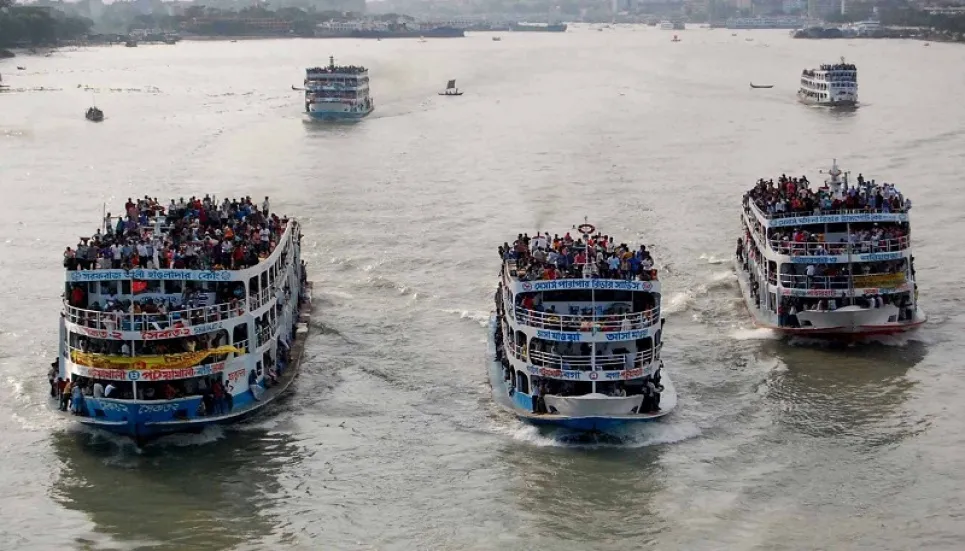 Sadarghat to witness 27 lakh passengers during Eid