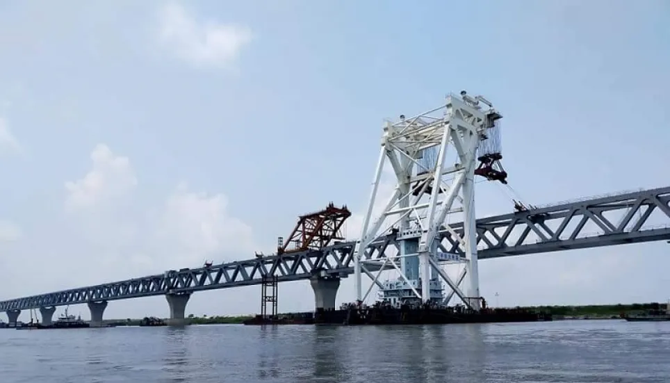 Padma Bridge: 4.35 km now visible