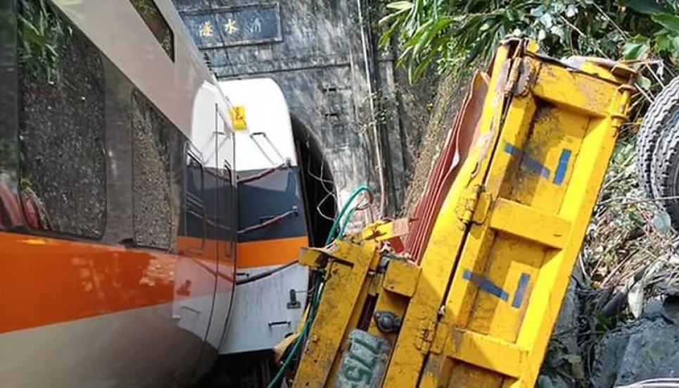 Taiwan train crash death toll rises to 48