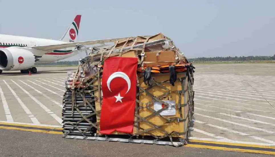 Turkish aid for Rohingyas reaches Chattogram