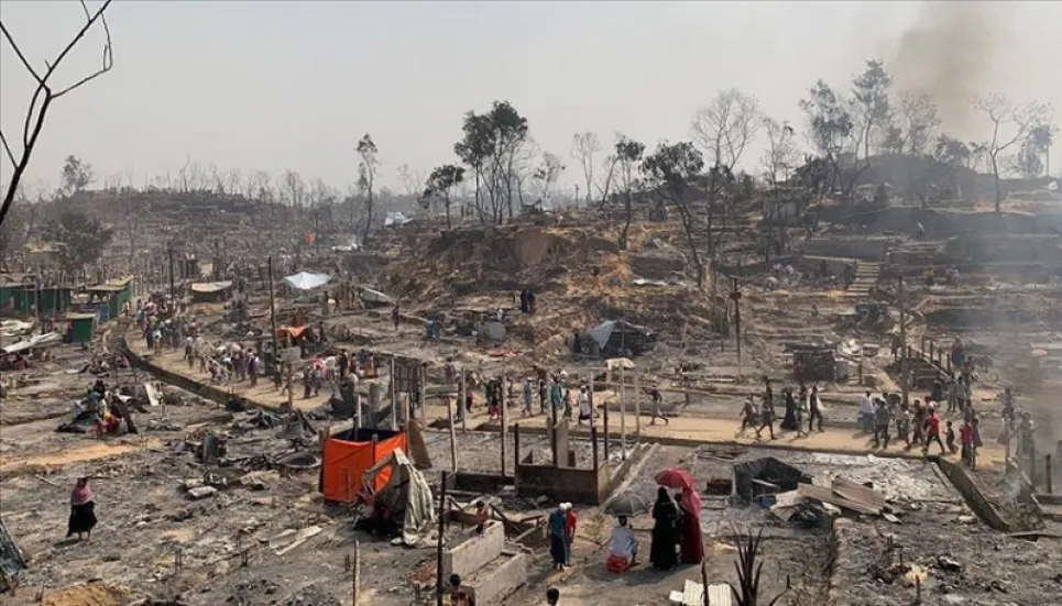 S Korea gives $1m for fire victim Rohingyas