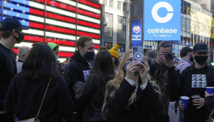 Coinbase is here: A cryptocurrency exchange goes public