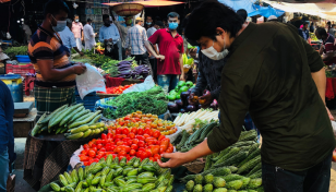 Vegetable prices go up on second day of lockdown