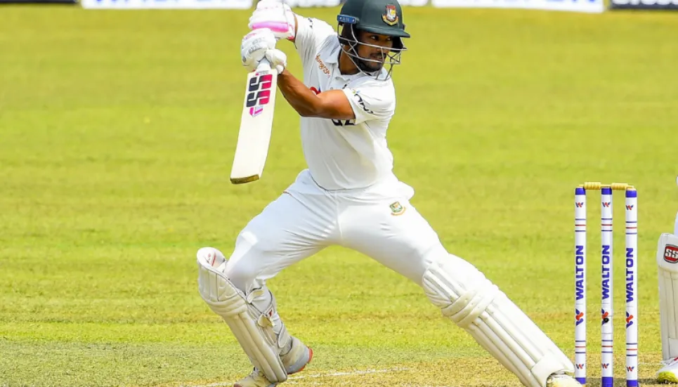 Ton-up Najmul puts Bangladesh on top