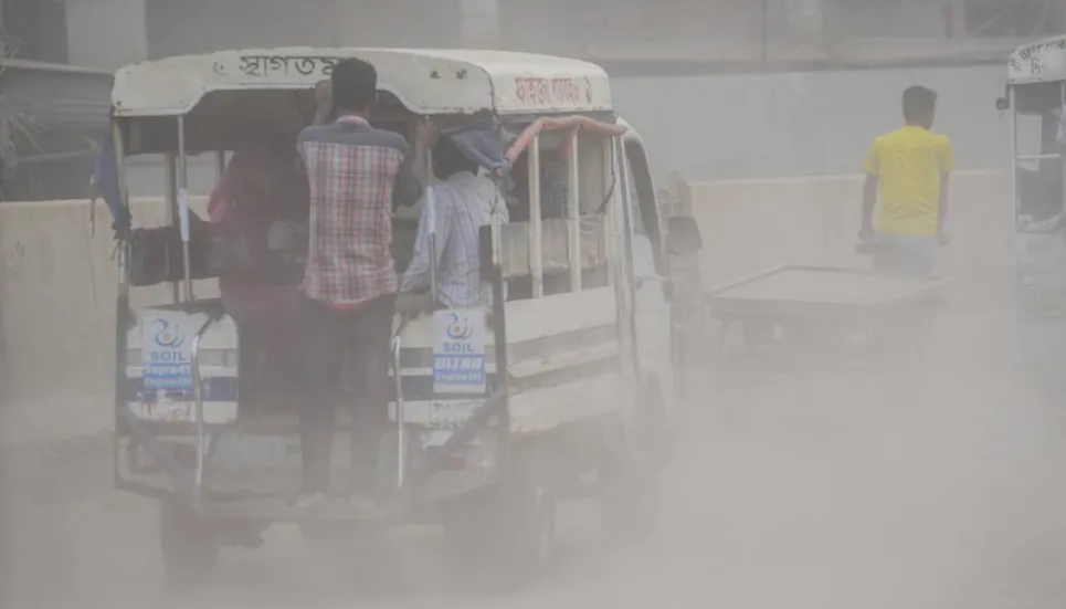 Dhaka again ranks worst in AQI