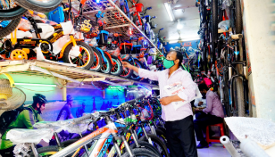 Low-cost bicycles in high demand amid pandemic