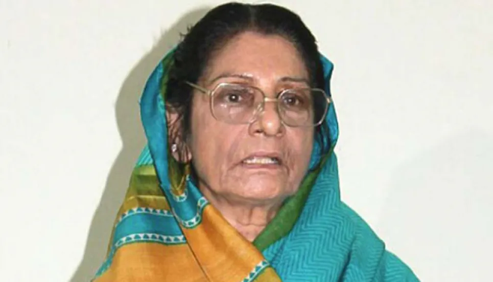 Rowshan Ershad admitted to CMH