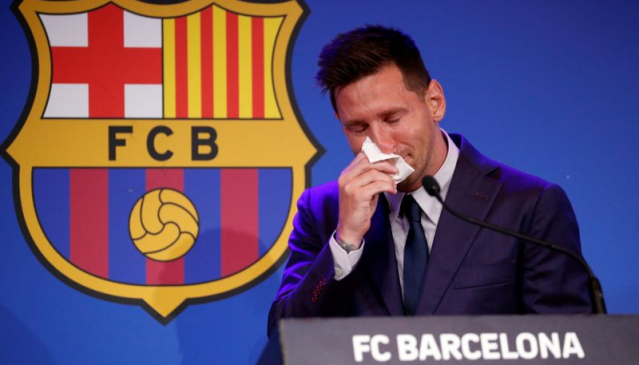 Tearful Messi confirms Barcelona exit, possibility of joining PSG - The ...