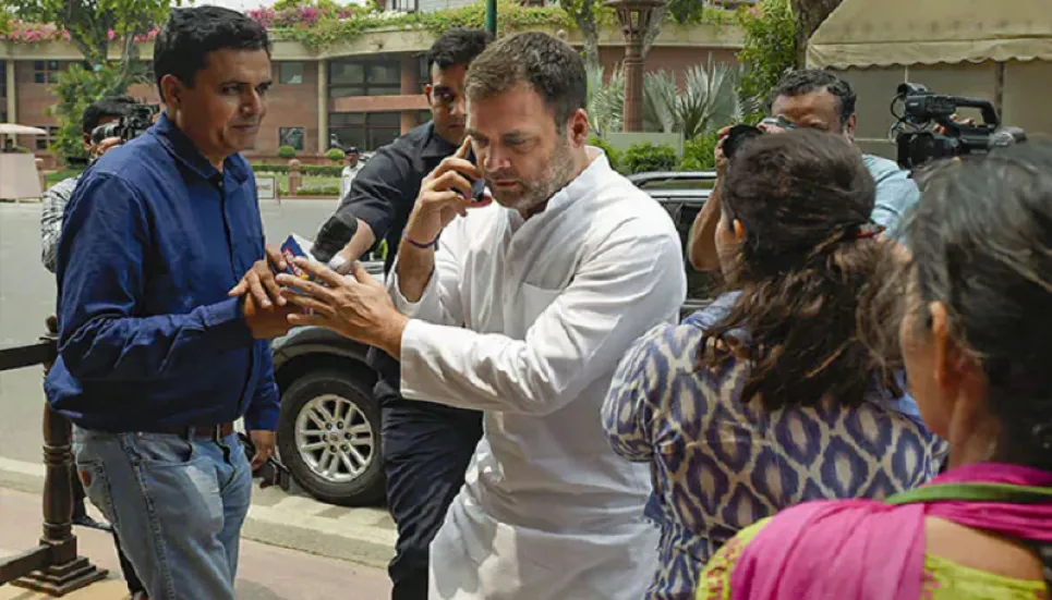 Rahul Gandhi's Twitter account 'temporarily locked' after violation