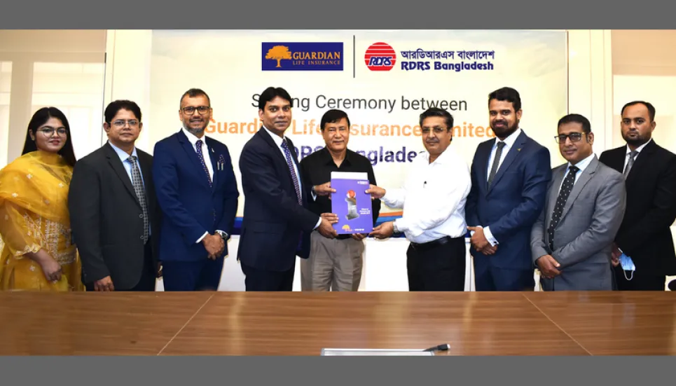 Guardian Life signs deal with RDRS Bangladesh