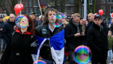 Thousands protest over Dutch coronavirus restrictions