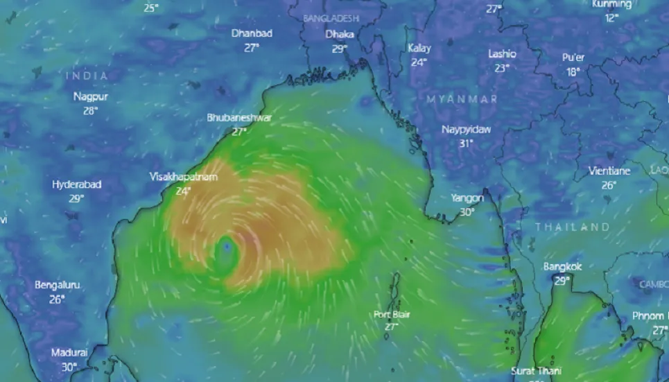 Signal 1 issued for sea ports as deep depression to intensify over Bay