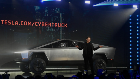 Musk says Tesla's Cybertruck to have four-motor variant