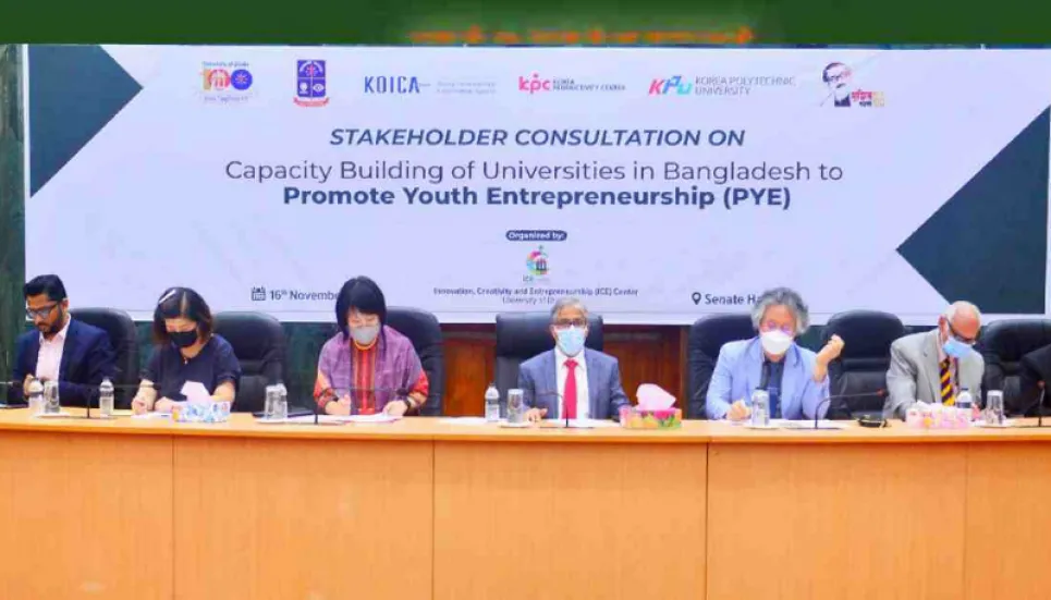 DU-ICE, KOICA to jointly promote young entrepreneurs in Bangladesh