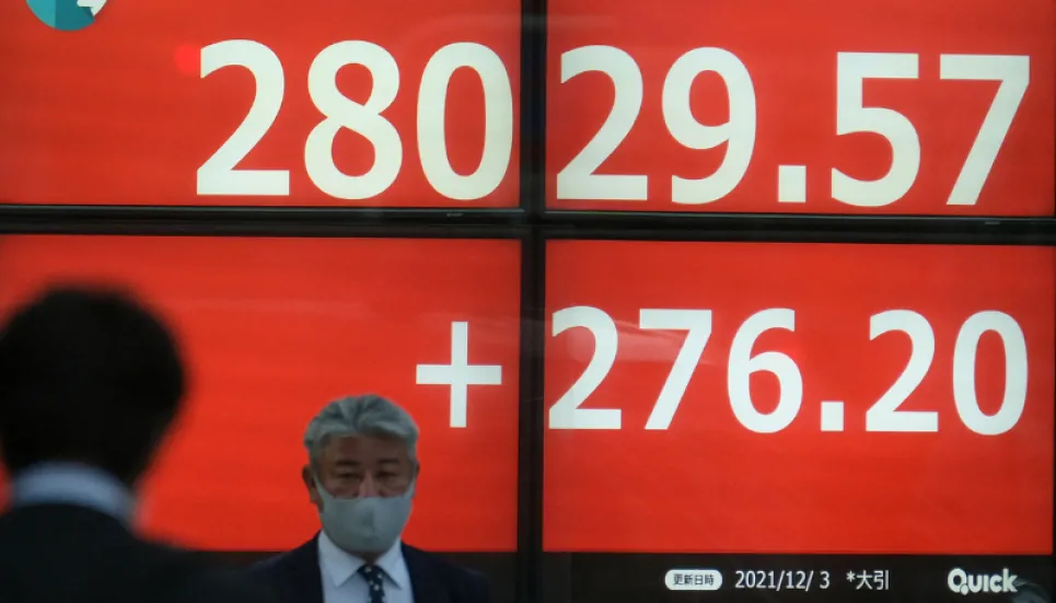 Asia markets down on Omicron, US jobs data worries