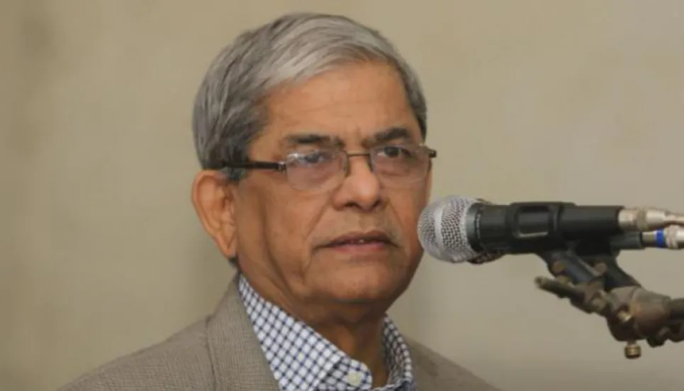 Fakhrul for fierce movement to force govt to send Khaleda abroad